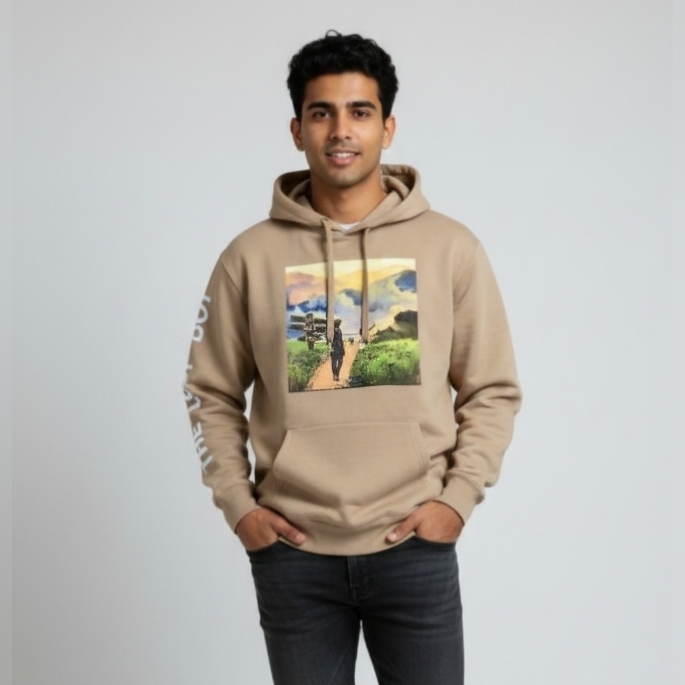 Cordae Lost Boy Hoodie S Tan Rap Hip Hop Album Art Sweatshirt 2019 Music Merch
